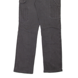 DICKIES Double Knee Carpenter Workwear Womens Jeans Grey Slim Straight W30 L30