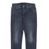 LEVI'S 512 Jeans Mens Blue Slim Tapered Stone Wash W29 L32