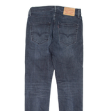 LEVI'S 512 Jeans Mens Blue Slim Tapered Stone Wash W29 L32