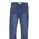 LEVI'S 519 Jeans Extreme Skinny Womens Blue Slim Skinny Stone Wash W28 L28