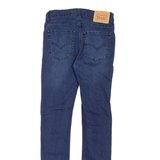 LEVI'S 519 Jeans Extreme Skinny Womens Blue Slim Skinny Stone Wash W28 L28
