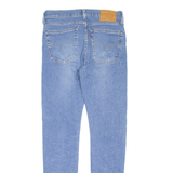 LEVI'S 519 Jeans Mens Blue Slim Skinny Stone Wash W32 L34