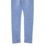 LEVI'S 519 Jeans Mens Blue Slim Skinny Stone Wash W32 L34