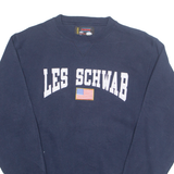 SOFFE Les Schwab Mens Sweatshirt Blue USA S