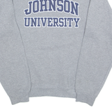 RUSSELL ATHLETIC Johnson University Mens Sweatshirt Grey USA S