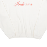 COTTON DELUXE Indiana Womens Sweatshirt Cream USA L