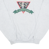JERZEES Grandparent SCS St Christophers Mens Sweatshirt Grey USA M