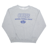NFL Indianapolis Colts Womens Sweatshirt Grey USA L