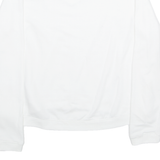 NAUTICA Womens Sweatshirt White V-Neck M