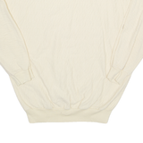 RAFAEL Womens Sweatshirt Cream 90s M