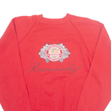 Vineyards Mens Sweatshirt Red 90s L