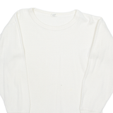 BLACKSHEEP Hi-Low Womens Sweatshirt White M