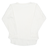 BLACKSHEEP Hi-Low Womens Sweatshirt White M