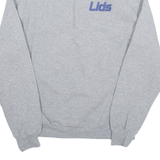 RUSSELL ATHLETIC Mens Sweatshirt Grey 1/4 Zip M