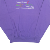 HANES Golf Womens Sweatshirt Purple M