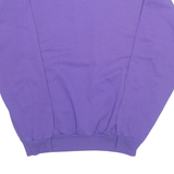 HANES Golf Womens Sweatshirt Purple M