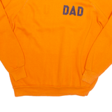 ARTEX Syracuse University NY DAD Mens Sweatshirt Orange USA L