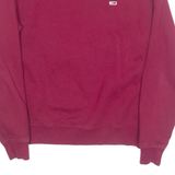 TOMMY JEANS Mens Sweatshirt Red S