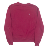 TOMMY JEANS Mens Sweatshirt Red S