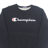 CHAMPION Mens Sweatshirt Black M