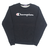 CHAMPION Mens Sweatshirt Black M