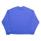 CHAMPION Womens Sweatshirt Blue XL