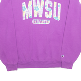 CHAMPION EGO MWSU Griffons Womens Sweatshirt Pink USA M