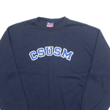CHAMPION CSUSM MOM Womens Sweatshirt Blue USA L