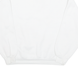 DISNEY Mickey Womens Sweatshirt White 90s USA L