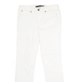 CALVIN KLEIN JEANS Womens Jeans White Regular Skinny W28 L30