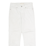 LEVI'S Womens Jeans White Classic Straight W26 L26