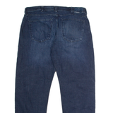 CHAPS Mens Jeans Blue Slim Straight Stone Wash W36 L32