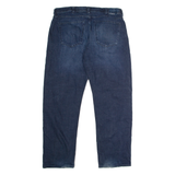 CHAPS Mens Jeans Blue Slim Straight Stone Wash W36 L32