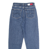 TOMMY JEANS Womens Jeans Blue Regular Mom W26 L26