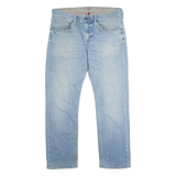 TOMMY HILFIGER Denton Mens Jeans Blue Regular Straight Stone Wash W32 L28