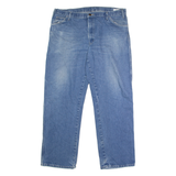 DICKIES Carpenter Mens Jeans Blue Regular Straight Stone Wash W38 L32