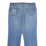 DICKIES Mens Jeans Blue Regular Straight Stone Wash W40 L32