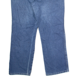 DICKIES Womens Jeans Blue Regular Straight W36 L30
