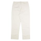 MINT VELVET Womens Jeans Cream Regular Straight Stone Wash W34 L29