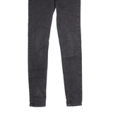 LEVI'S 710 Womens Jeans Black Slim Skinny W27 L30