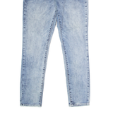 LEVI'S Demi Curve Modern Rise Womens Jeans Blue Skinny Acid Wash W28 L32