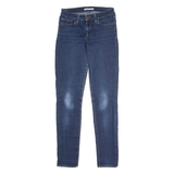 LEVI'S 711 Womens Jeans Blue Regular Skinny W28 L32