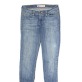 LEVI'S Demi Curve Womens Jeans Blue Regular Skinny Stone Wash W28 L31