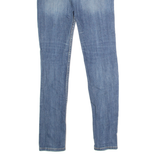 LEVI'S Demi Curve Womens Jeans Blue Regular Skinny Stone Wash W28 L31