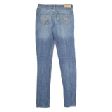 LEVI'S Demi Curve Womens Jeans Blue Regular Skinny Stone Wash W28 L31