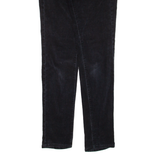 CALVIN KLEIN JEANS Womens Corduroy Trousers Black Slim Skinny W27 L30