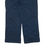 TOMMY HILFIGER Womens Trousers Blue Loose Straight W36 L24