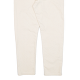 LEVI'S Womens Trousers Cream Regular Boyfriend W31 L25