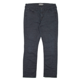 LEVI'S Womens Jeans Black Regular Skinny W30 L30