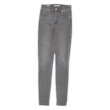 LEVI'S Mile High Super Skinny Womens Jeans Grey Regular Skinny W26 L34